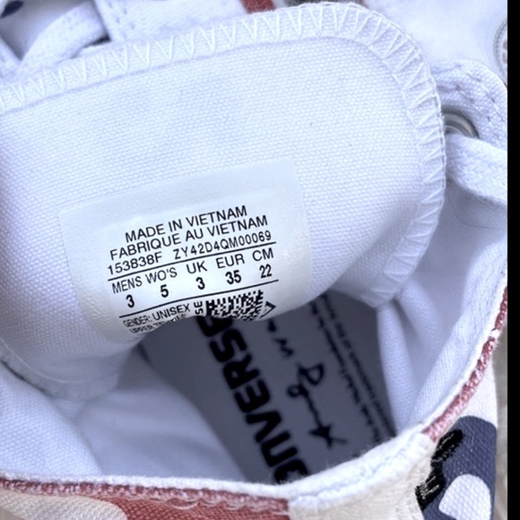 Limited Edition Converse by Andy Warhol Retro Brillo - Picture 5 of 8